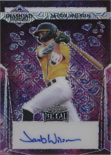 2023 Leaf Metal - Jacob Wilson #DW-JW1