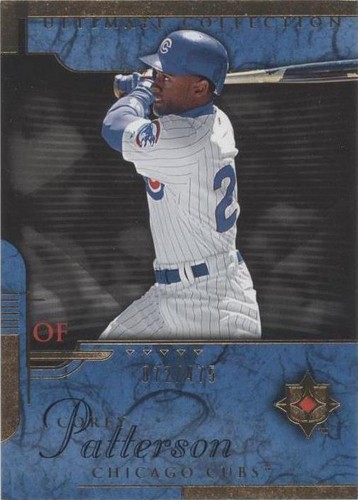 2005 Ultimate Collection - Corey Patterson #22