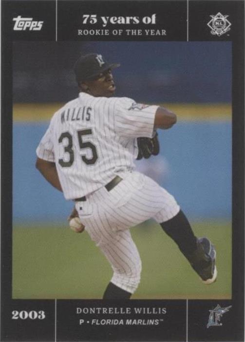 2022 Topps MLB Rookie of the Year 75th Anniversary - Dontrelle Willis #35