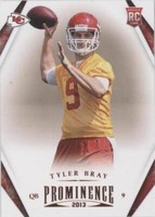 2013 Panini Prominence Tyler Bray #193