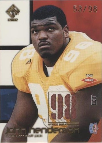 2002 Pacific Private Stock Reserve John Henderson #122