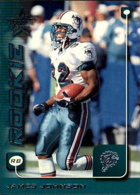 1999 Leaf Rookies and Stars #258 James Johnson RC Rookie Card. rookie card picture
