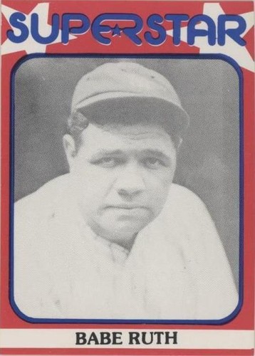 1982 TCMA Superstars Second Series - Babe Ruth #61