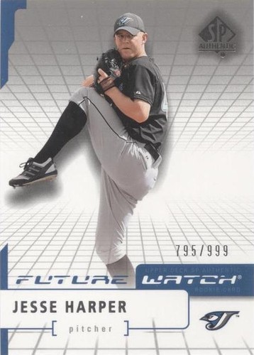 2004 SP Authentic - Jesse Harper #112