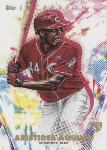 Aristides Aquino Topps Inception 直筆サイン Aristides Aquino RC 2020 Topps Inception Silver Signings