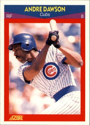 1990 Score 100 Superstars Baseball Card #74 Andre Dawson