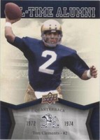2013 Upper Deck University of Notre Dame Tom Clements #ATA-TC