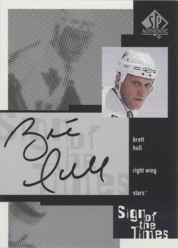 1999-00 SP Authentic - Brett Hull #BHU