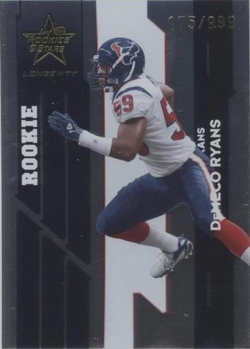 2006 Leaf Rookies & Stars Longevity DeMeco Ryans #161