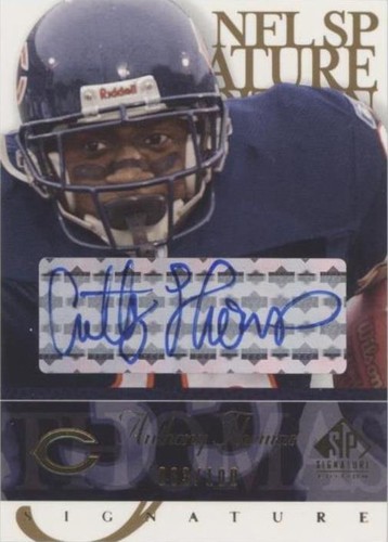 2003 SP Signature Edition Anthony Thomas #AT