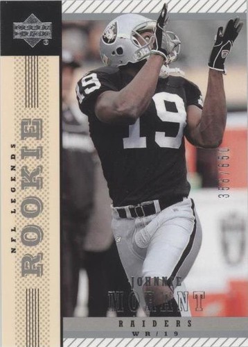 2004 Upper Deck NFL Legends Johnnie Morant #135