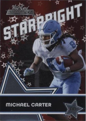 2021 Wild Card Alumination Michael Carter #SB-40