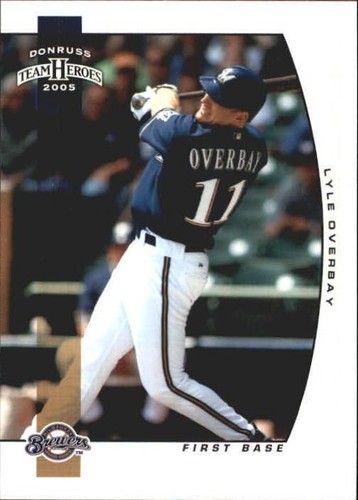 2005 Donruss Team Heroes - Lyle Overbay #174