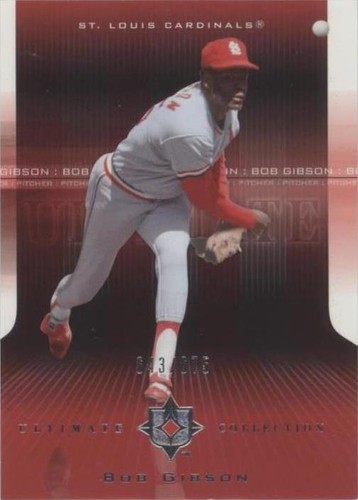 2004 Upper Deck Ultimate Collection - Bob Gibson #4