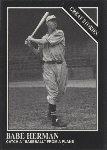 1991 The Sporting News Conlon Collection - Babe Herman #169