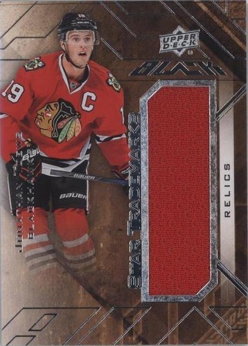 2015-16 UD Black - Jonathan Toews #TR-JT