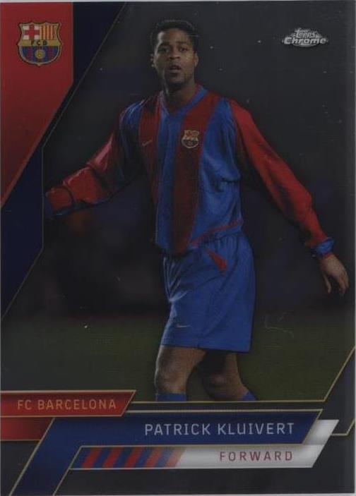 2022-23 Topps Chrome FC Barcelona Patrick Kluivert #84