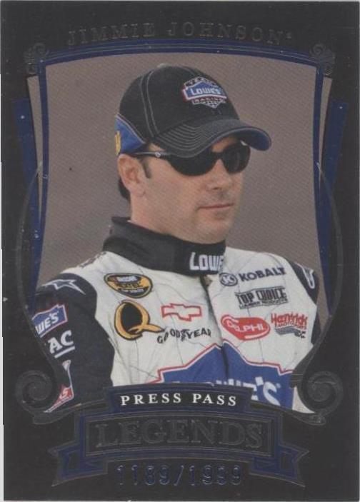 2006 Press Pass Legends - Jimmie Johnson #B41