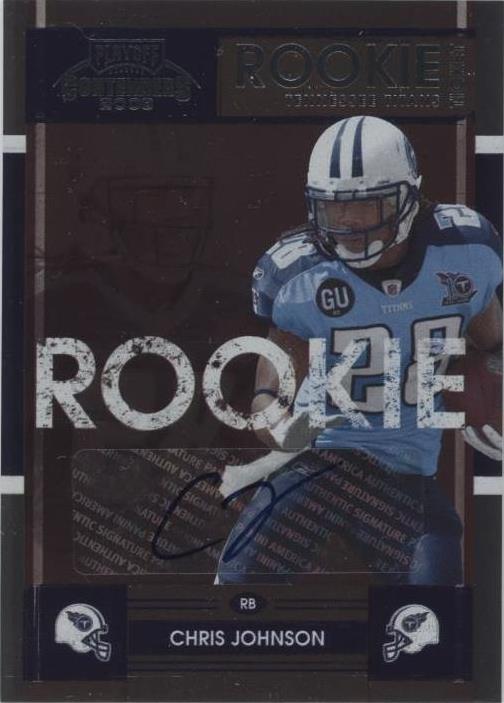 2008 Playoff Contenders Chris Johnson #115