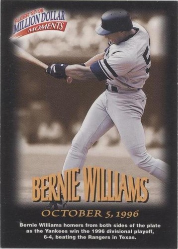 1997-98 Fleer Million Dollar Moments - Bernie Williams #22