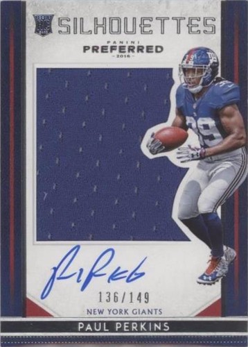 2016 Panini Preferred Paul Perkins #76
