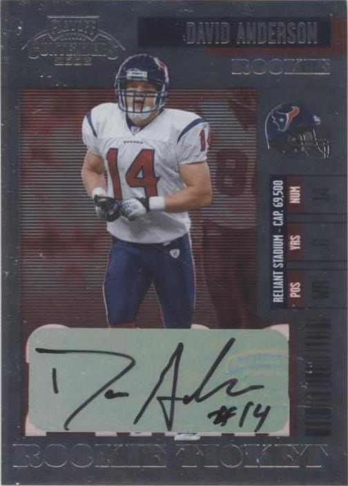 2006 Playoff Contenders David Anderson #217