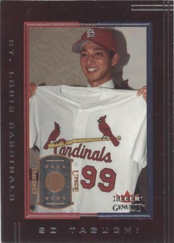 2002 Fleer Genuine - So Taguchi #128
