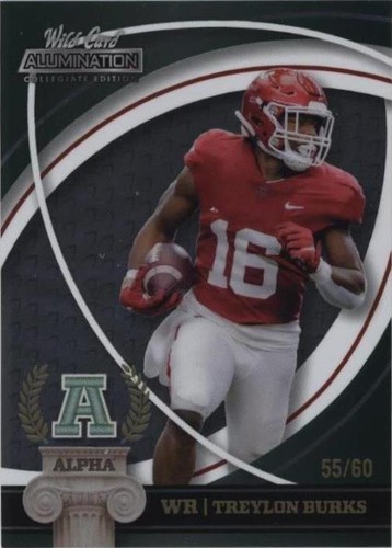 2021 Wild Card Alumination NIL Collegiate Edition Treylon Burks #ANA-19