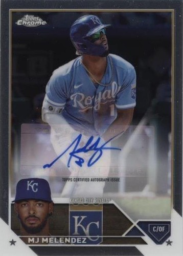 TOPPS DYNASTY MJ MELENDEZ auto WBC サイン TOPPS DYNASTY MJ MELENDEZ auto WBC サイン