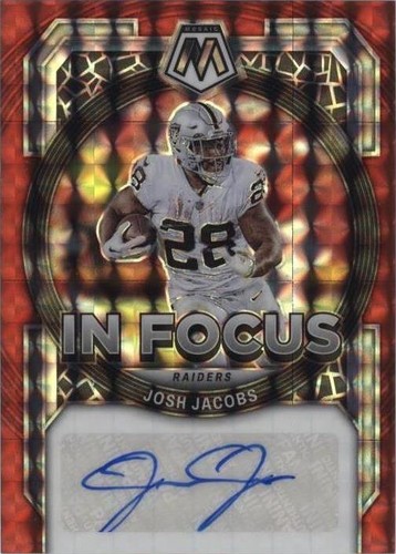 2023 Panini Mosaic Josh Jacobs #IF-JJ