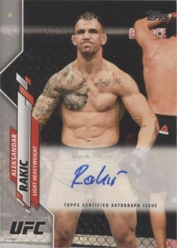 2020 Topps UFC - Aleksandar Rakic #UFCA-AR