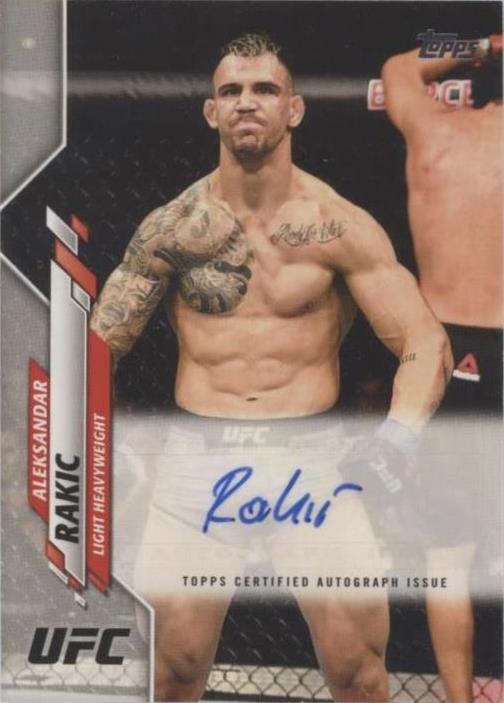 2020 Topps UFC - Aleksandar Rakic #UFCA-AR