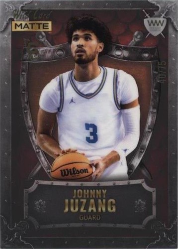 2022-23 Wild Card Matte Draft - Johnny Juzang #WW-22