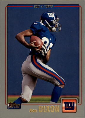 2001 Topps Football Card Pick 1-250