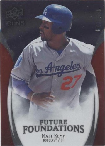 2009 Upper Deck Icons - Matt Kemp #FF-MK