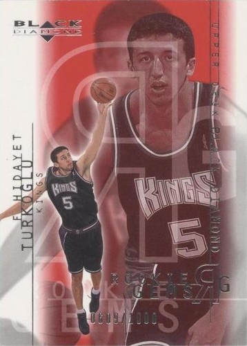 2000-01 Upper Deck Black Diamond - Hedo Turkoglu #102