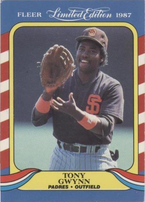 1987 Fleer Limited Edition Baseball Superstars - Tony Gwynn #19