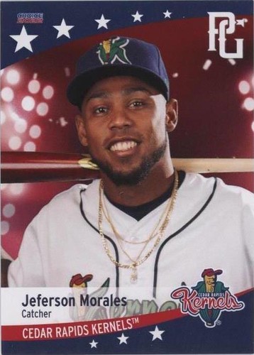 2022 Choice Cedar Rapids Kernels - Jeferson Morales #22