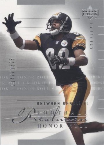2002 Upper Deck Honor Roll Antwaan Randle El #97