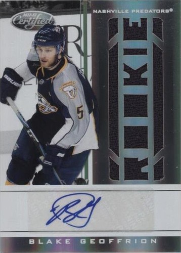 2011-12 Panini Certified - Blake Geoffrion #210
