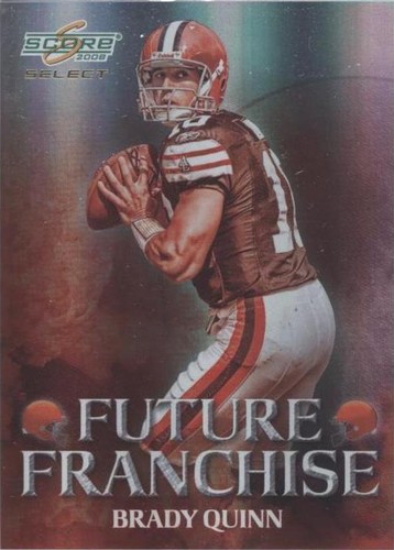 2008 Score Select Brady Quinn #FF-2