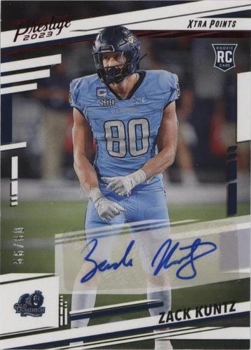 2023 Panini Chronicles Draft Picks Zack Kuntz #XP-ZKU
