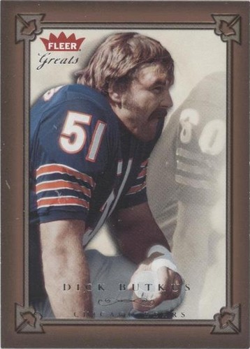2004 Fleer Greats Dick Butkus #10