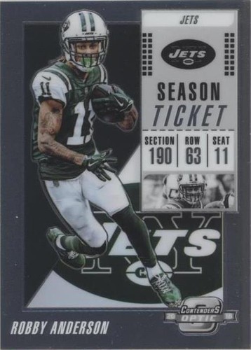2018 Panini Contenders Optic Robby Anderson #27