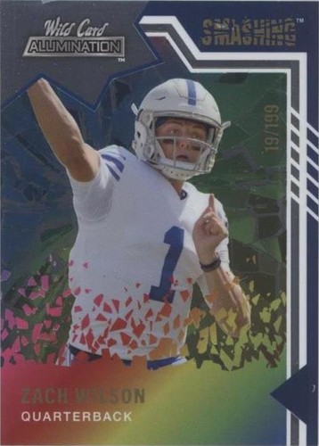 2021 Wild Card Alumination Zach Wilson #SM-2