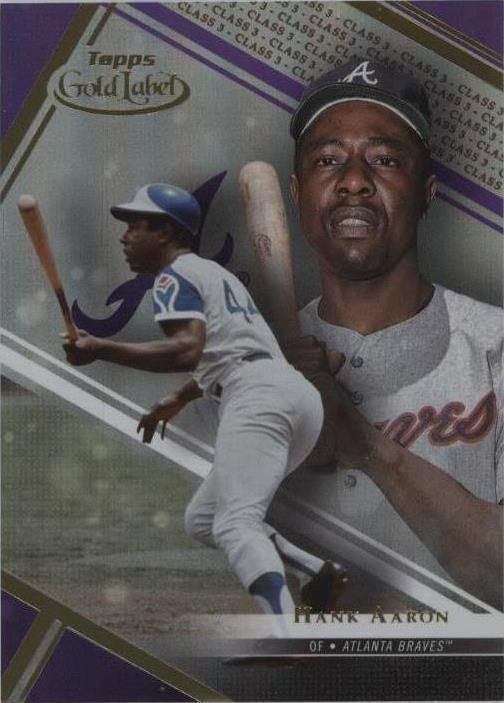 2021 Topps Gold Label - Hank Aaron #40