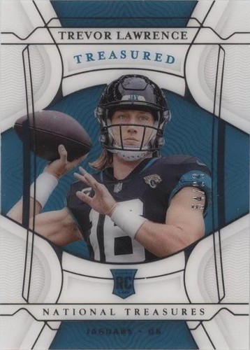 2021 Panini National Treasures Trevor Lawrence #TRC-1