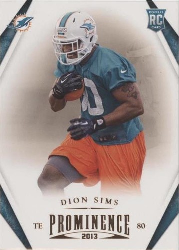 2013 Panini Prominence Dion Sims #129