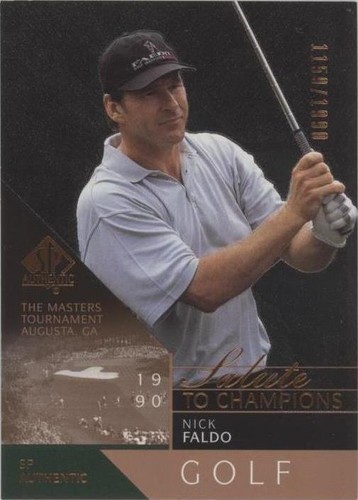 2003 SP Authentic - Nick Faldo #85