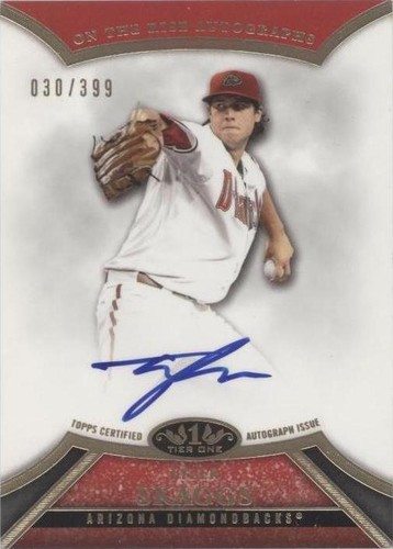 2013 Topps Tier One - Tyler Skaggs #ORA-TS1